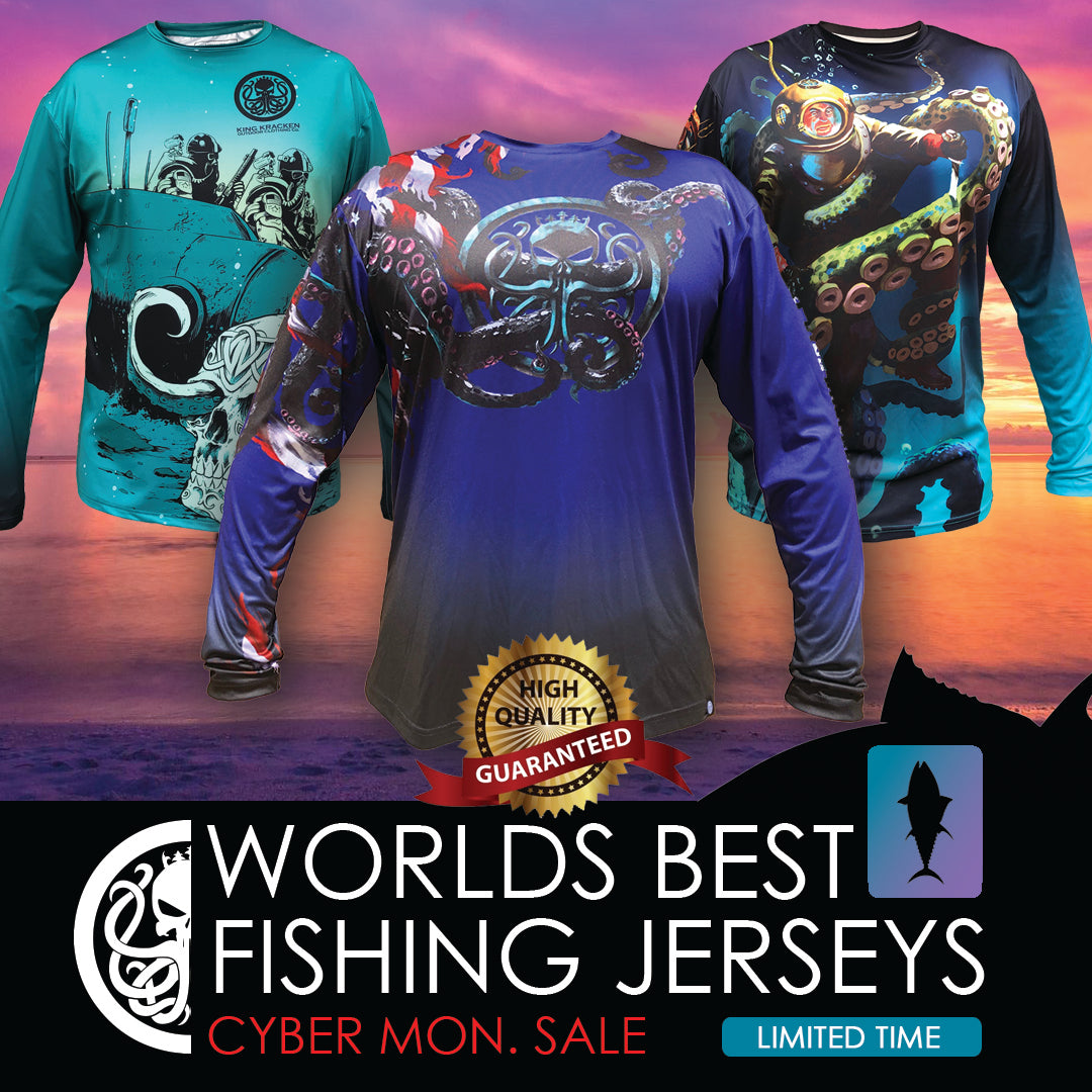 The KING - Fall 2019 Long Sleeve - Performance - Fishing Tournament T-Shirt