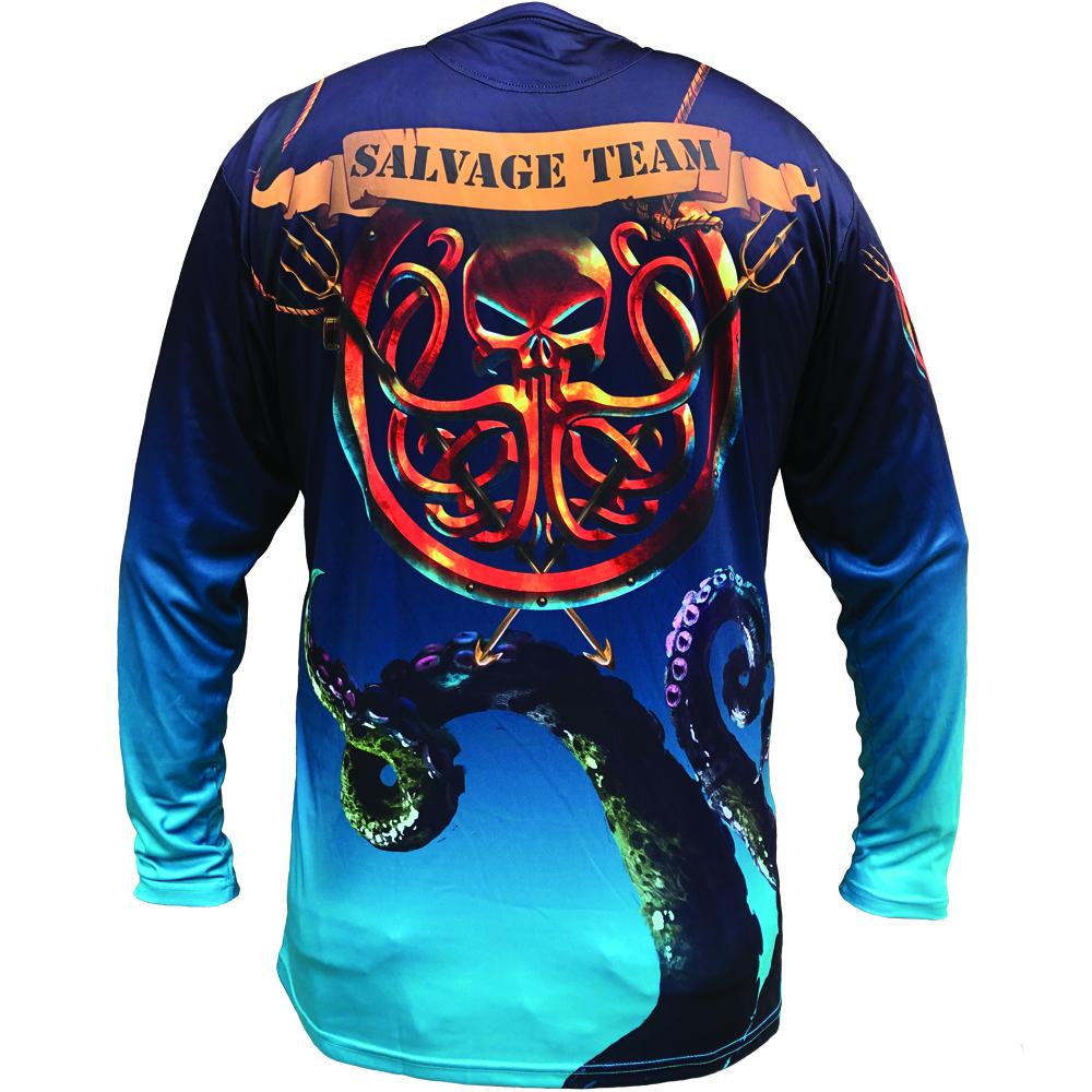 Salvage Diver Jersey - Best Fishing Performance Shirts 