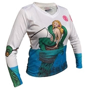 Women's Majestic Mermaid - V Neck - Best Fishing Performance Shirts